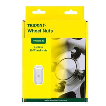 Tridon Wheel Nuts (20 Pack) - 1/2-20 TPI Tapered Seat 45mm - TWN013-20