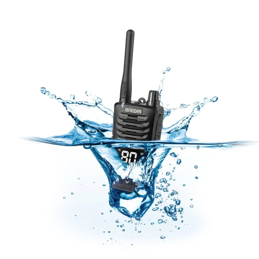 Oricom 2 Watt Waterproof / Floating IPX7 Portable 2W UHF CB Radio - UHF2600-1
