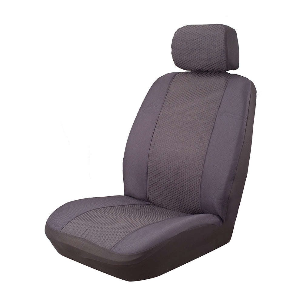 Ilana Venice Seat Covers - Universal Size 30 (Charcoal) - VEN30DSCHA (Bulky Item - Freight Applies)