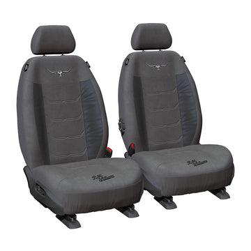 RM Williams Suede Velour Seat Covers Grey Size 30 - VLRMW23BX-GRY30