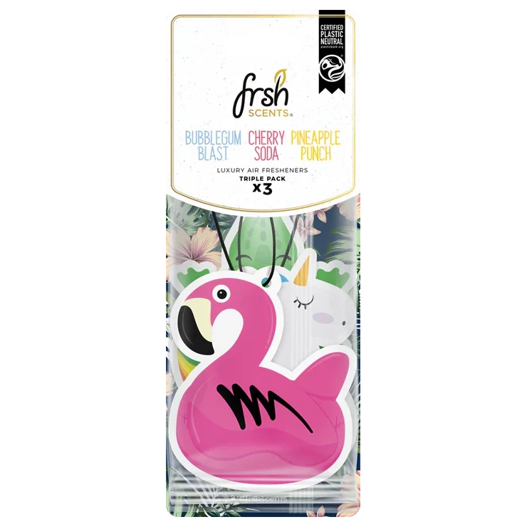 Frsh 3Pk Paper Mixed (Bubblegum Blast, Cherry Soda, Pineapple Punch) - VO005