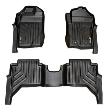 Maxliner Volkswagen Amarok 2023+ MaxPro Floor Mats (Row 1 & 2) - AMAROK 23+ R12 (Pickup Only)