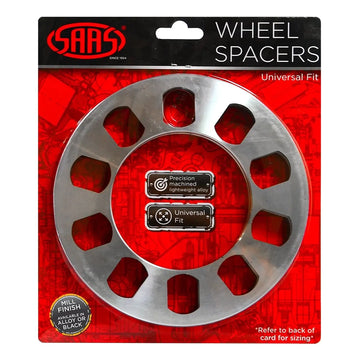 SAAS Wheel Spacer Pair Universal 5 Stud 3mm - WS5003