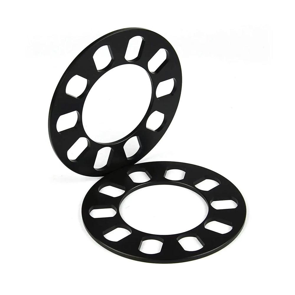 SAAS Wheel Spacer Pair Universal 5 Stud 5mm Black - WS5005B