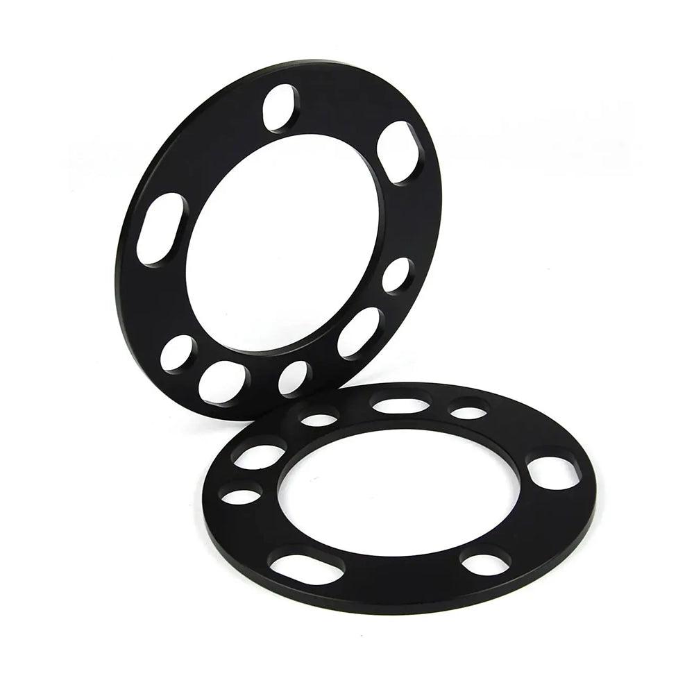 SAAS Wheel Spacer Pair Universal 6 Stud 6mm Black - WS6006B