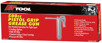 PKTool 500cc Piston Grip Grease Gun - A480 (Pickup Only)