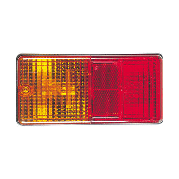 Narva 86470BL Rear Stop/Tail Direction Indicator Lamp w/ Licence Plate Option & In-built Retro Reflector