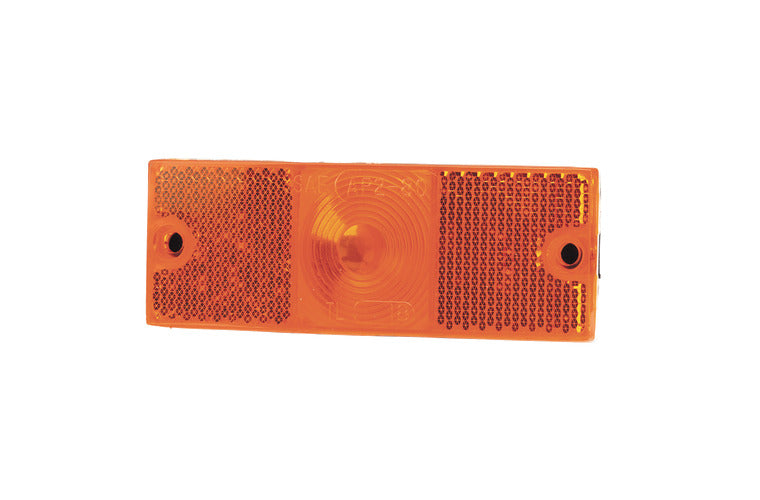 Narva 87110 Side Marker Lamp (Amber) With In-Built Retro Reflector