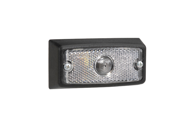Narva 87212 Front End Outline Marker Lamp (Clear) With In-Built Retro Reflector With Rubber Boot