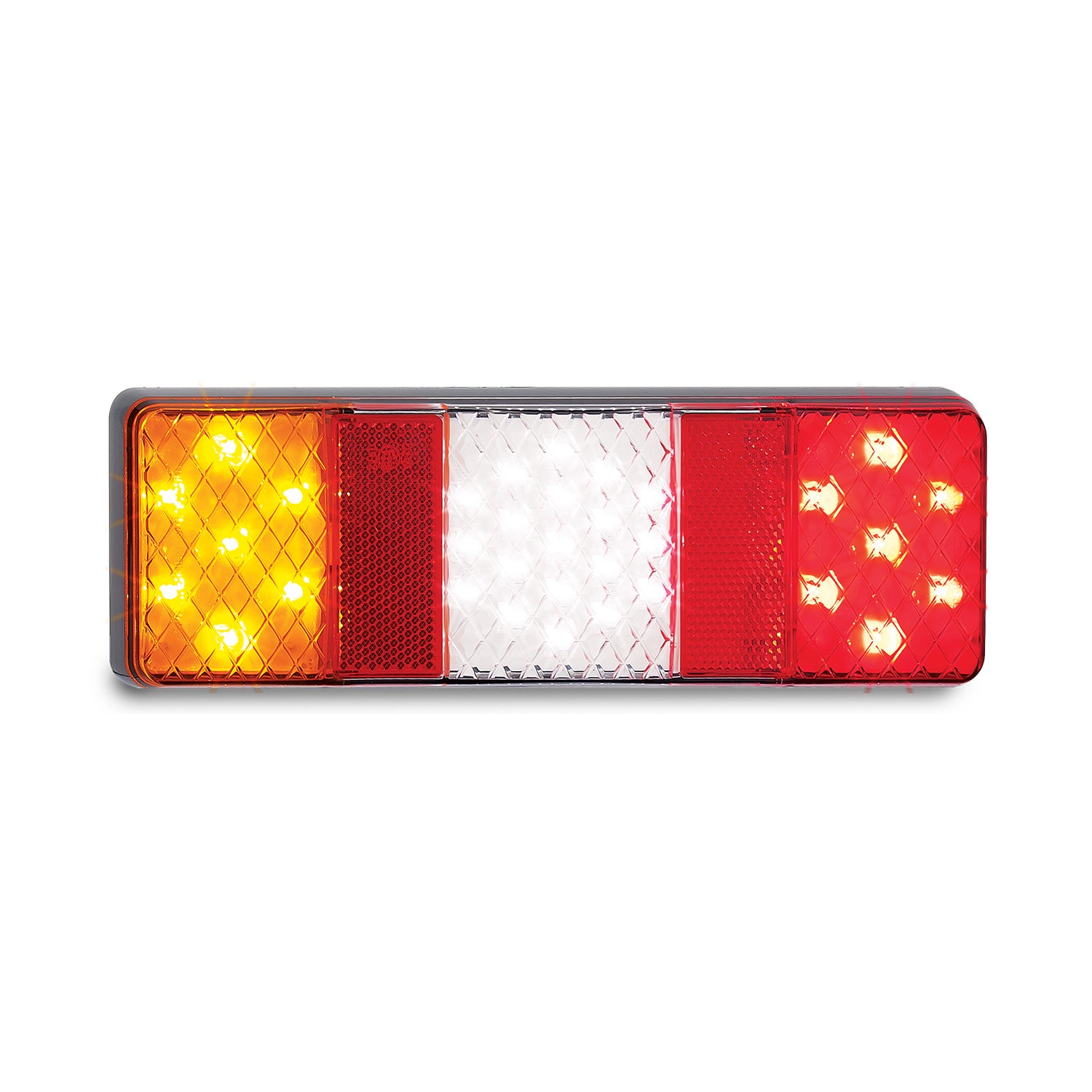 LED Autolamps 250ARWM Rear Combination LED Lamp with Inbuilt Reflector - Stop/Tail/Indicator/Reverse