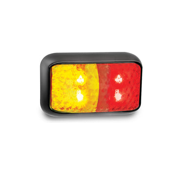 LED Autolamps 35ARM LED Amber/Red Side Marker Lamp