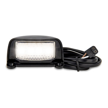 LED Autolamps 35BLM1P LED Licence Plate Lamp with Black Housing and 1m Cable
