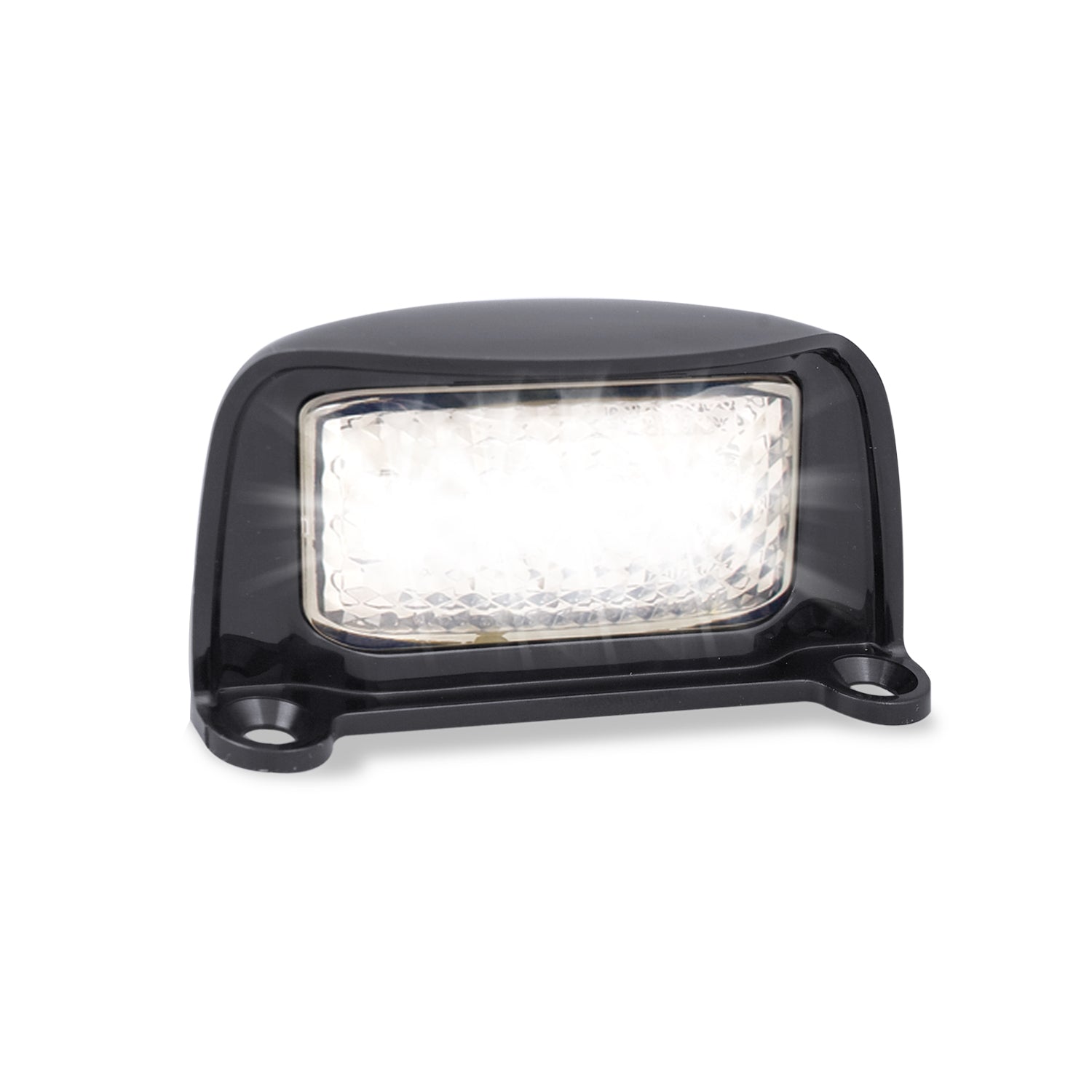 LED Autolamps 35BLM LED Licence Plate Lamp with Black Housing