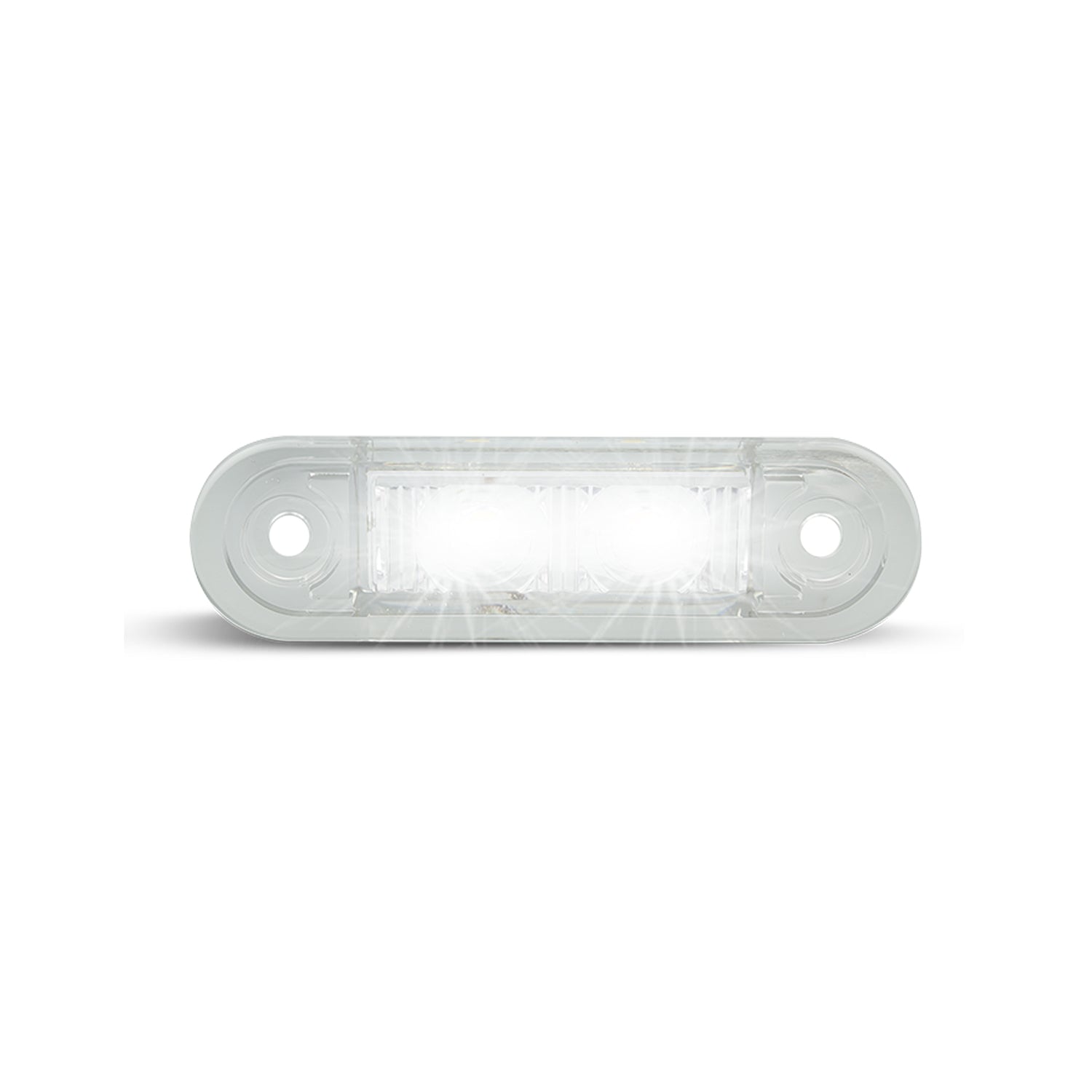 LED Autolamps 7922WM2 LED Front End Outline Marker Lamp - Recessed Fitting
