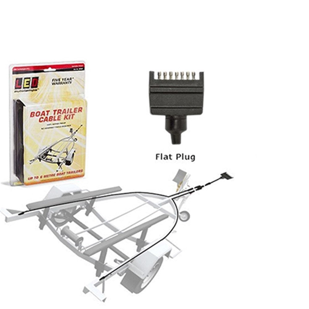 Boat Trailer Cable Kit BTK8LR (Delivery Only)