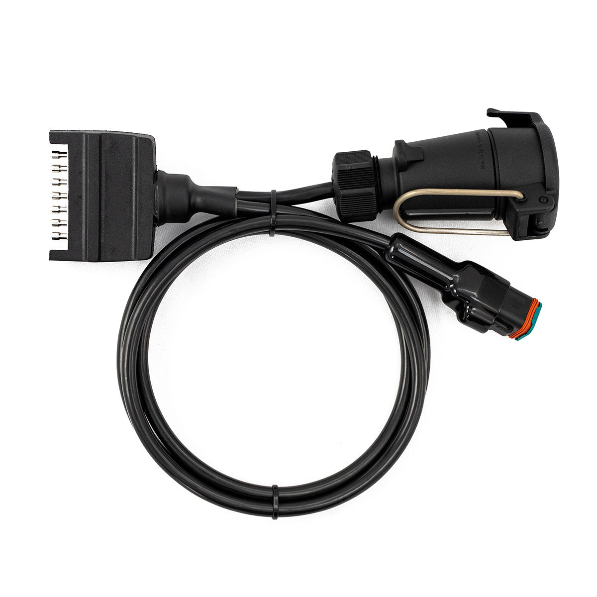 Elecbrakes A7-7LR Plug and Play Adapter Flat 7 Pin To Large Round 7 Pin