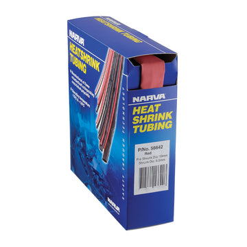 Narva 19mm Red Heatshrink (1.2M) - 56642