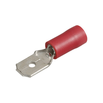 Narva 56120 6.3 X 0.8Mm Flared Male Blade Terminal Red (100 Pack)