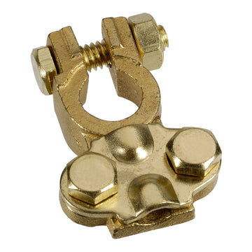 Projecta BT36-P1 Brass Battery Small Terminal Clamp to Suit Japanese Type Batteries, Positive