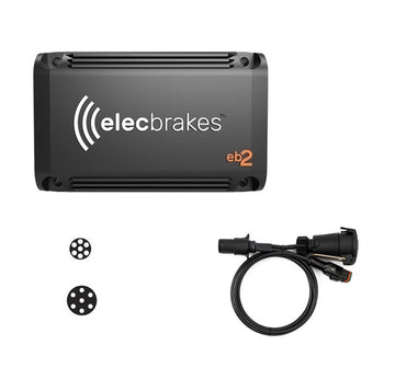 BUNDLE Elecbrakes EB2 + Adapter (Sml Rnd 7 Pin To Lg Rnd 7 Pin) Electric Trailer Brake Controller - A7SR-7LR