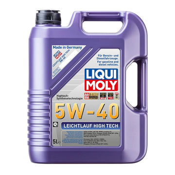 LIQUI MOLY Leichtlauf High Tech 5W-40 Engine Oil 5L - 2328
