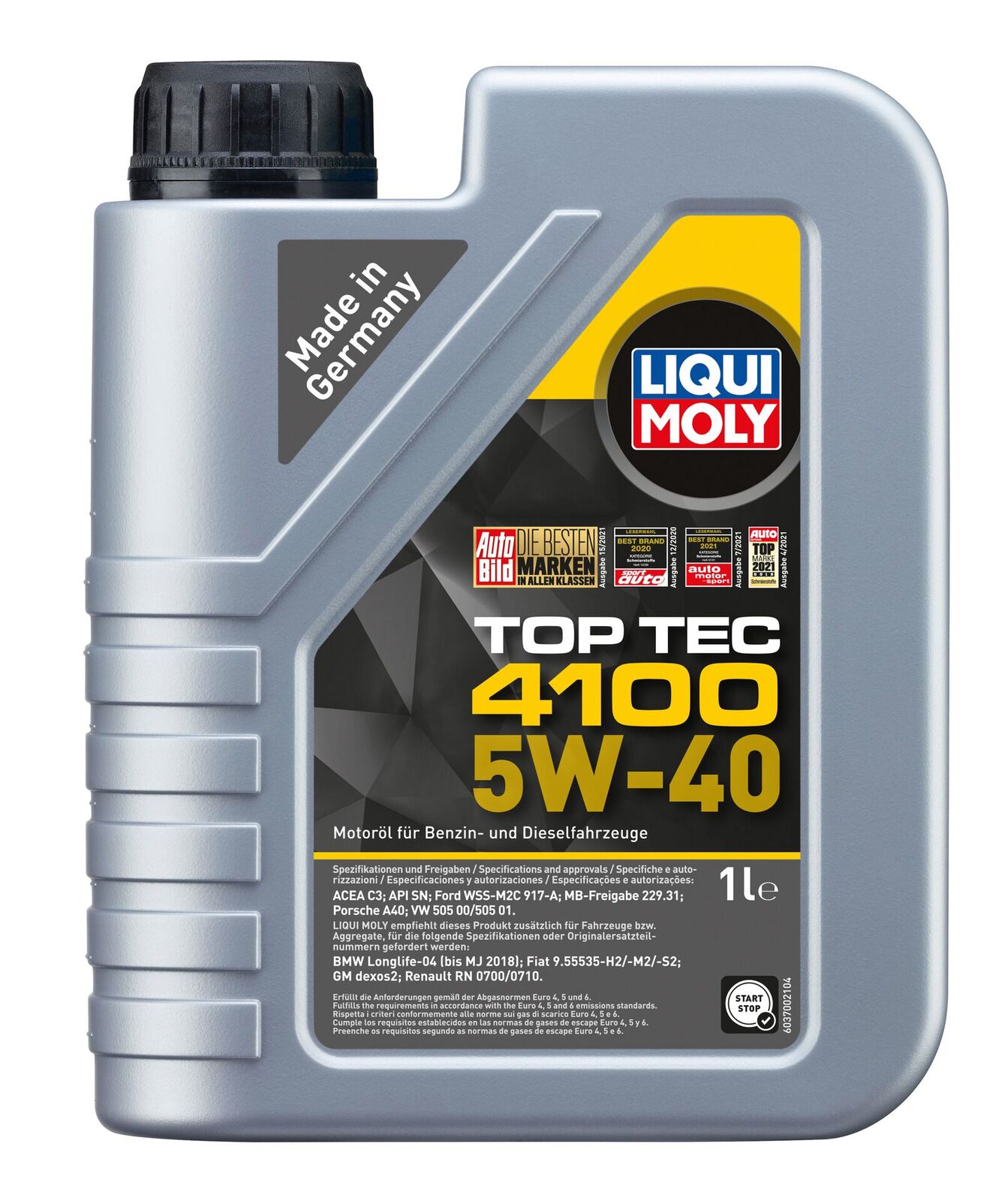 Liqui Moly Top Tec 4100 5W-40 1L - 9510