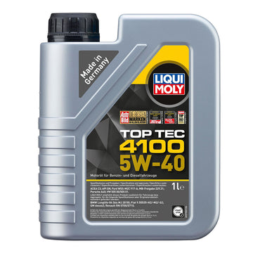 LIQUI MOLY Top Tec 4100 5W-40 Engine Oil 1L - 9510