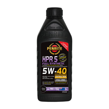 Penrite HPR 5 Full Synthetic 5W-40 Engine Oil HPR5 1L - HPR05001 (Pickup Only)