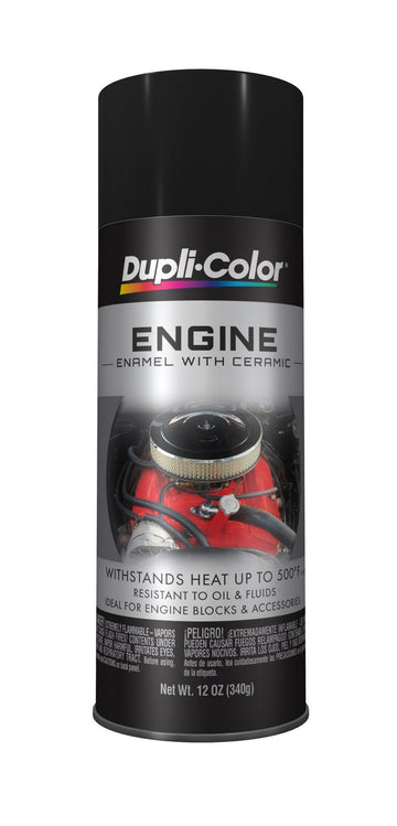 Dupli-Color Engine Enamel - Ford Semi-Gloss Black, 340g - DE1635 (Pickup Only)