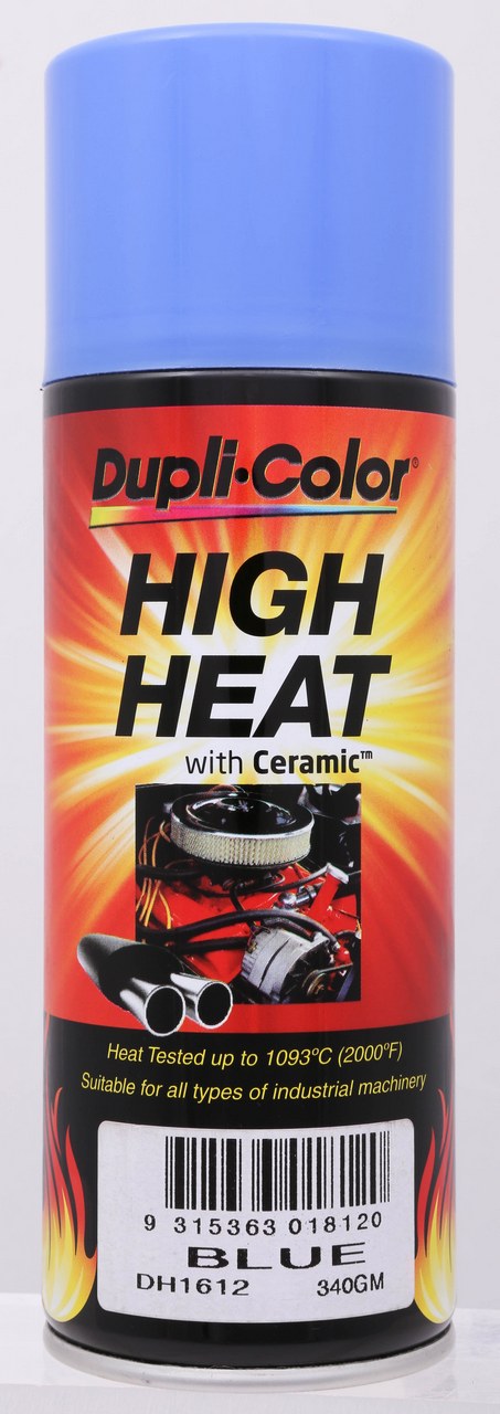 Dupli-Color Hi Heat Ceramic - Blue, 340g - DH1612 (Pickup Only)
