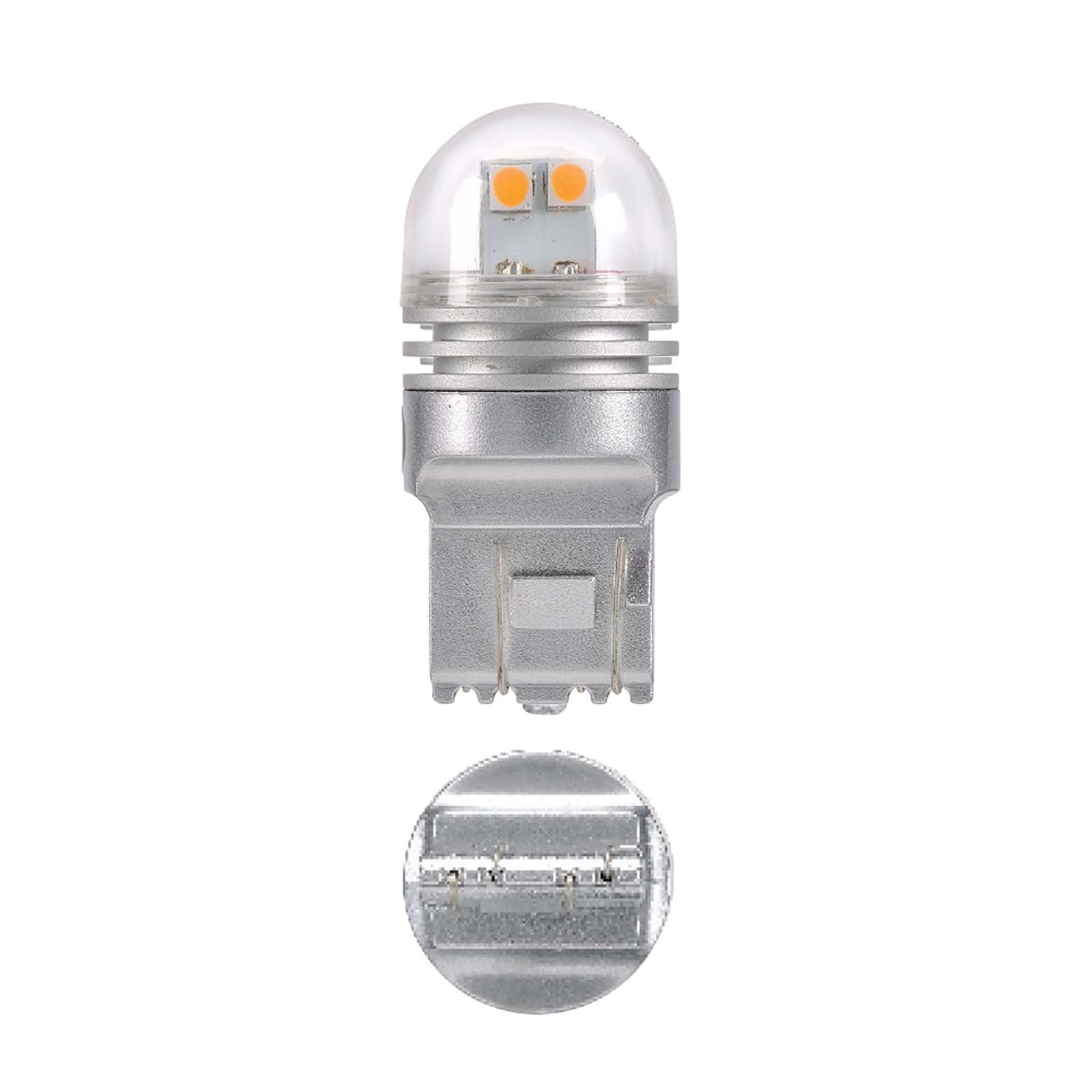 Narva 18230BL 12V T20 W21W Wedge LED Globes 2700K, Twin Pack