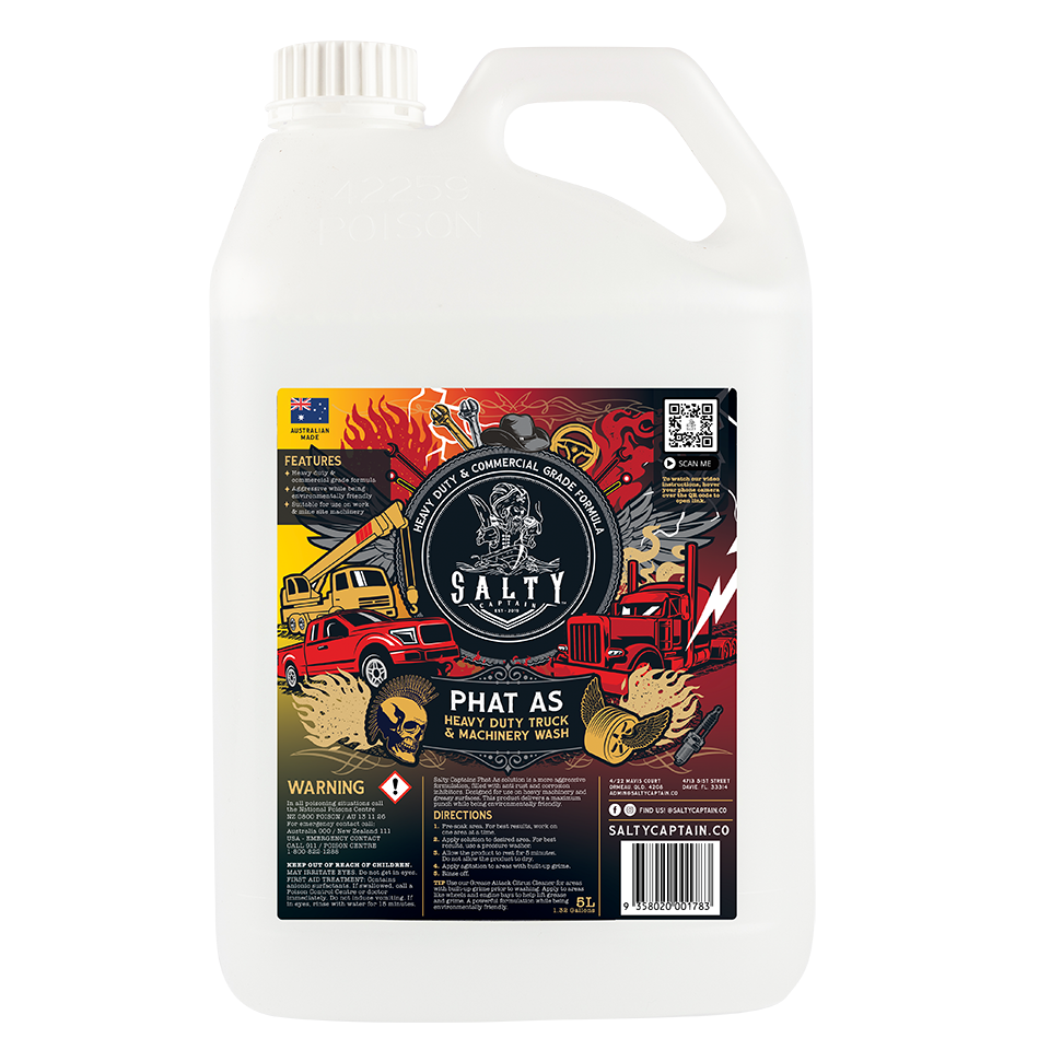 Salty Captain Phat As Truck and Machinery Wash - 5L - DETPHAA5L
