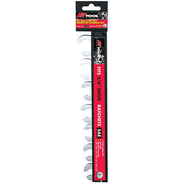 PKTool 7pc Crowfoot Flare Nut SAE Spanner Set - PT10122 (Pickup Only)