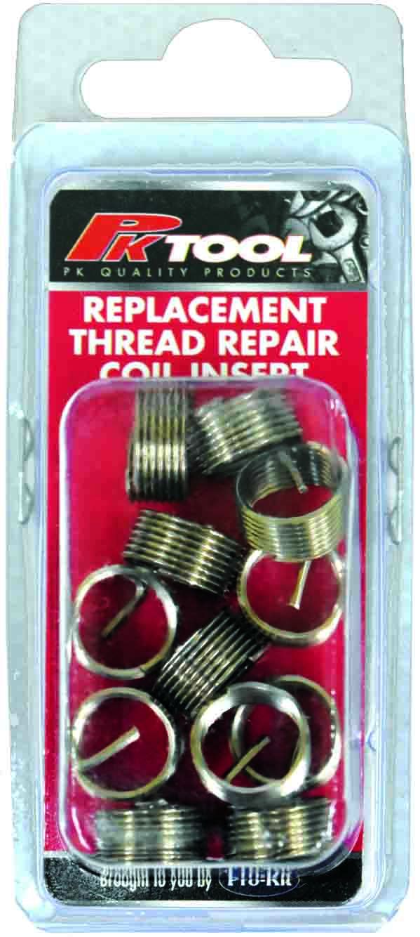 PKTool 12pc M10 Thread Coil Insert Replacement Pack - PT41110 (Pickup Only)