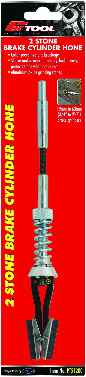 PKTool 19 - 63mm 2 Stone Brake Cylinder Hone - PT51200 (Pickup Only)