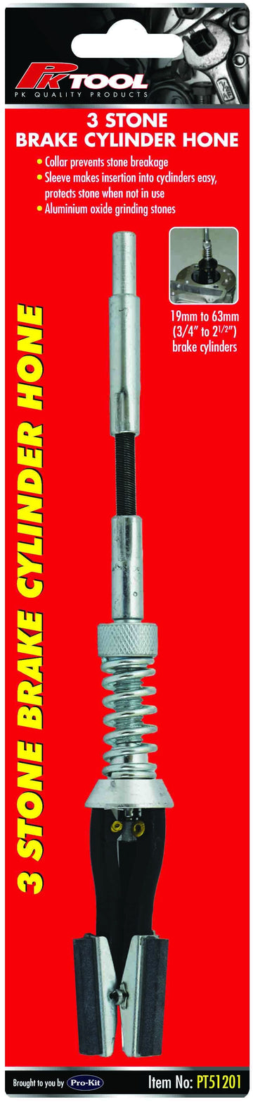 PKTool 19 - 63mm 3 Stone Brake and Clutch Cylinder Hone - PT51201 (Pickup Only)