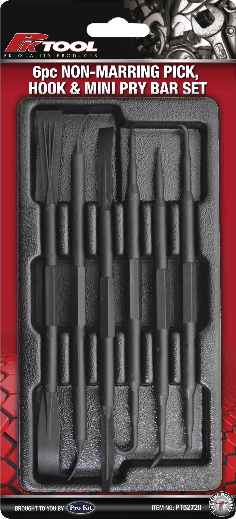 PKTool 6pc Non-Scratch Pick, Hook and Prybar Set - PT52720 (Pickup Only)