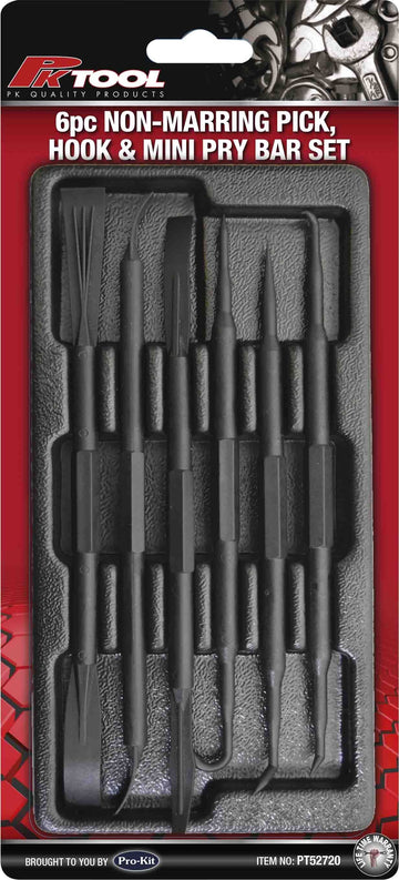 PKTool 6pc Non-Scratch Pick, Hook and Prybar Set - PT52720 (Pickup Only)
