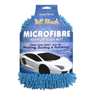 PKWash Fringed Microfibre Wash Mitt - PW50101