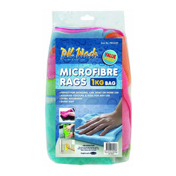 PKWash 1kg Microfibre Rag Bag - PW50109