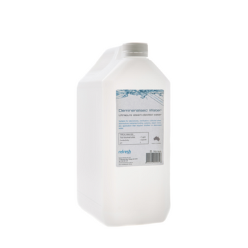 Refresh Demineralised Water 5L Ultra Pure Steam Distilled Water - S2190PET