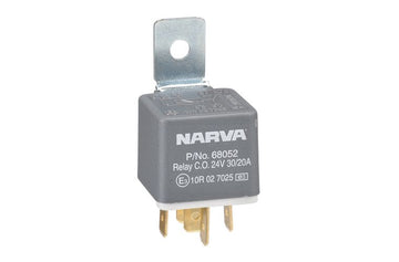 Narva 68052BL 24V 30A/20A Change-Over 5 Pin Relay with Resistor