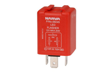 Narva 68245BL 12 Volt 3 Pin Electronic LED Flasher