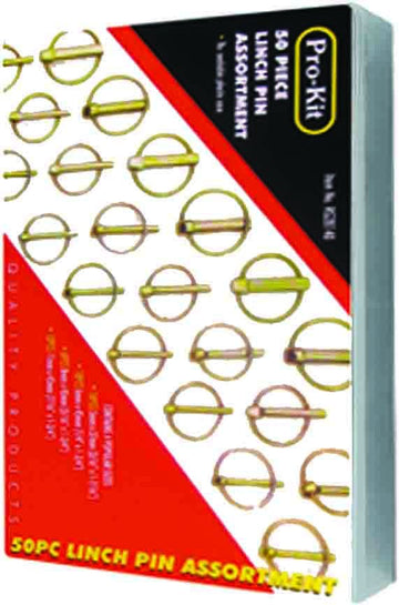 PKTool 50pc Lynch Pin Assortment - RG28140 (Pickup Only)