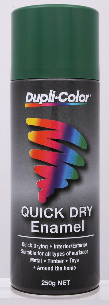 Dupli-Color Quick Dry Enamel Paint - Forest Green, 250g - CQDE15 (Pickup Only)