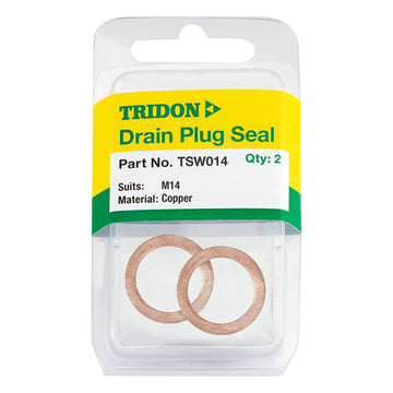 Tridon Drain Plug Washer Twin Pack - M14 x 1.5mm - TSW014