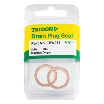 Tridon Drain Plug Washer Twin Pack - M14 x 1.5mm - TSW031