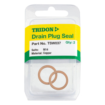Tridon Drain Plug Washer Twin Pack - M14 x 1.5mm - TSW037