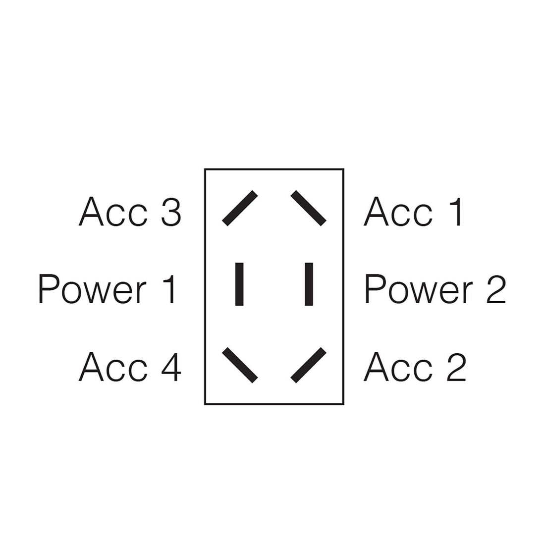 Narva On/On Heavy-Duty Toggle Switch - 60066BL