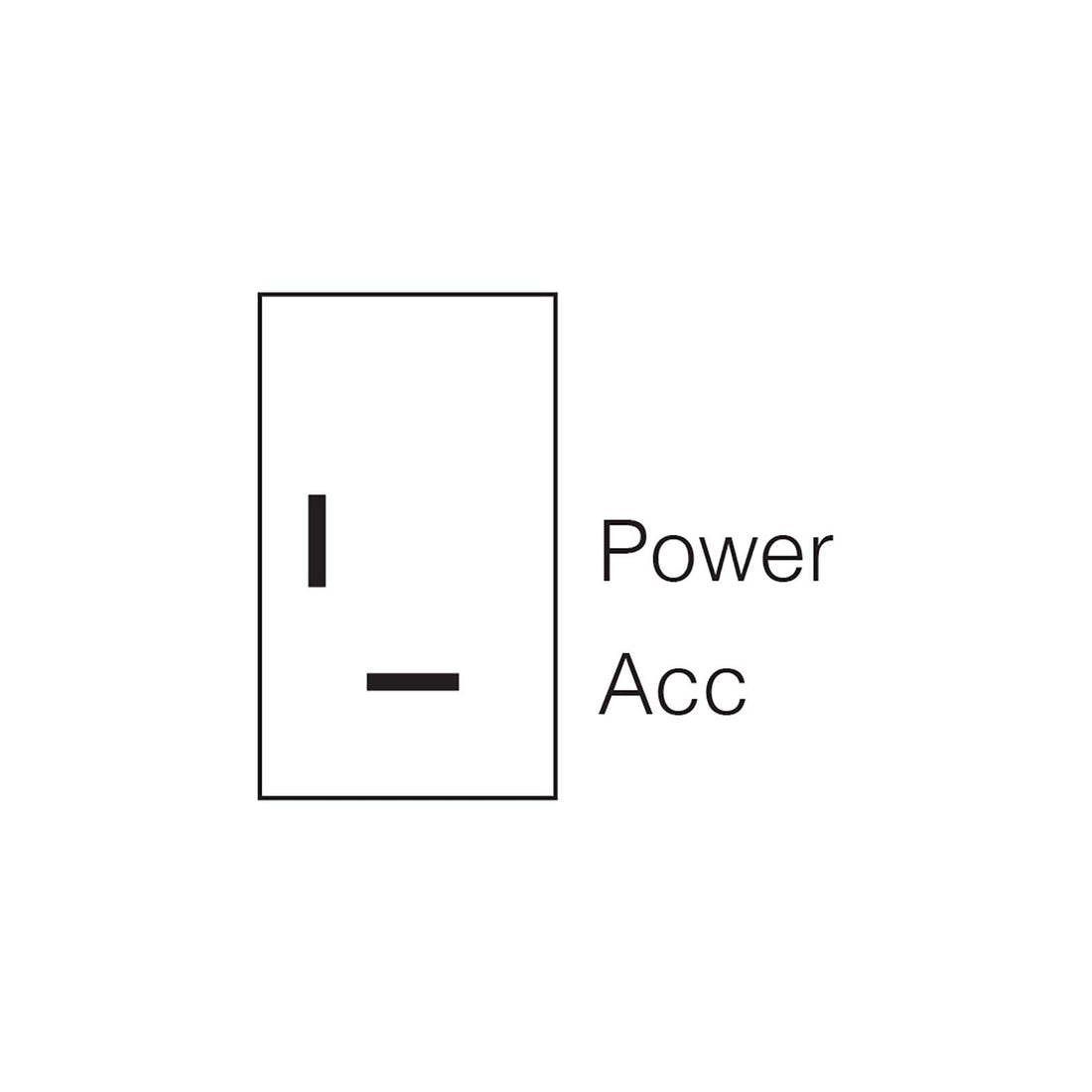 Narva Off/Momentary (On) Toggle Switch - 60069BL